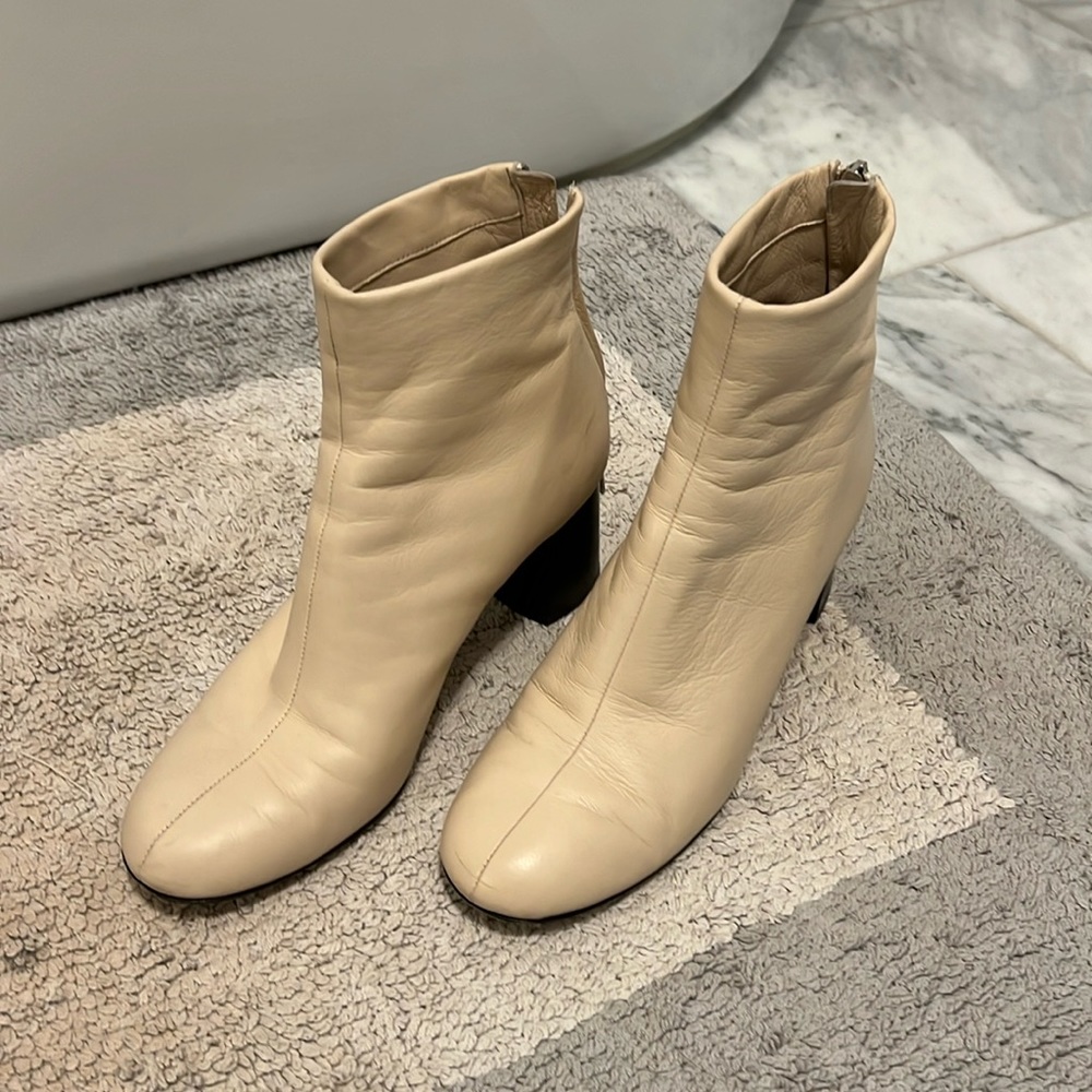 Philip Lim 3.1 booties in cream